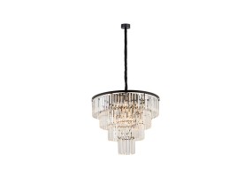 Pakabinamas šviestuvas CRISTAL BLACK L